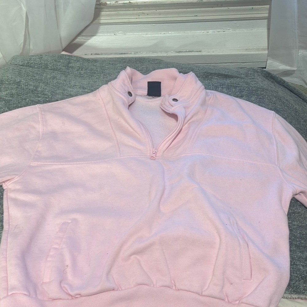 PacSun Pink Cowl Neck Sweater